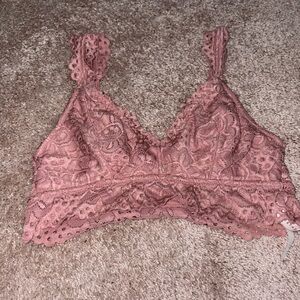 Aeropostale Lace Bralette in Soft Pink